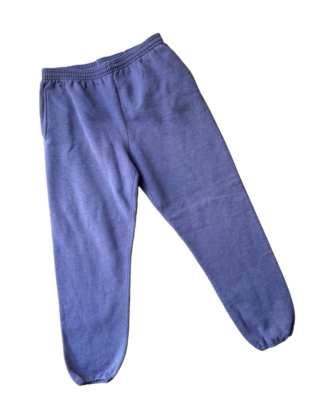 Vtg Russell Cozy Elastic-Waist Purple Sweatpants